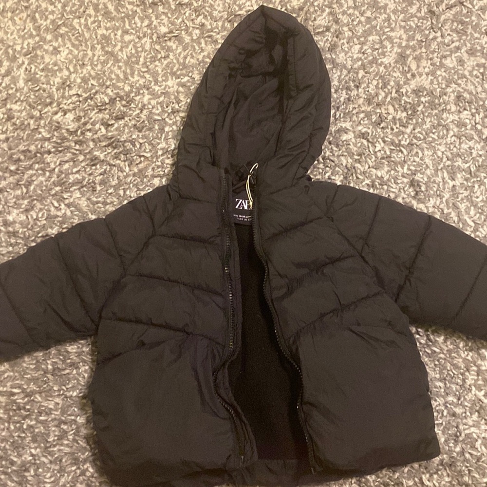 Zara Baby Girl Puffer Jacket